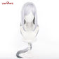 【Pre-sale】Uwowo Genshin Impact Shenhe Frostflower Dew New Outfits Lantern Rite Cosplay Wig Long Silver Wig