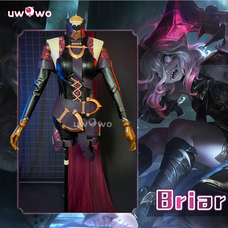 Uwowo Collab Series: League of Legends/LOL Briar Champion Restrained Hunger Cosplay Costume