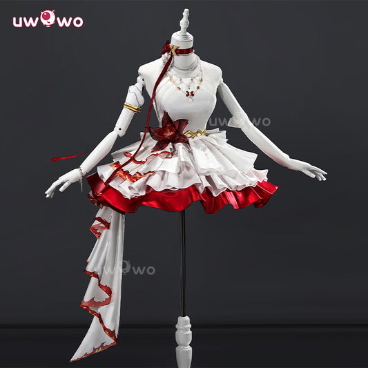 Uwowo Collab Series: Camellya KFC Collab Game Wuthering Waves WuWa Cosplay Costume S-2XL