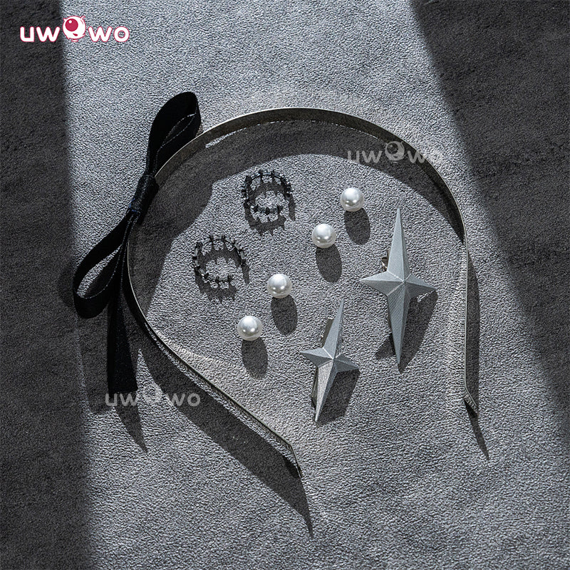 Uwowo Collab Series: Game Zenless Zone Zero/ZZZ Remielle Dan White Angel Cosplay Costume XS-2XL