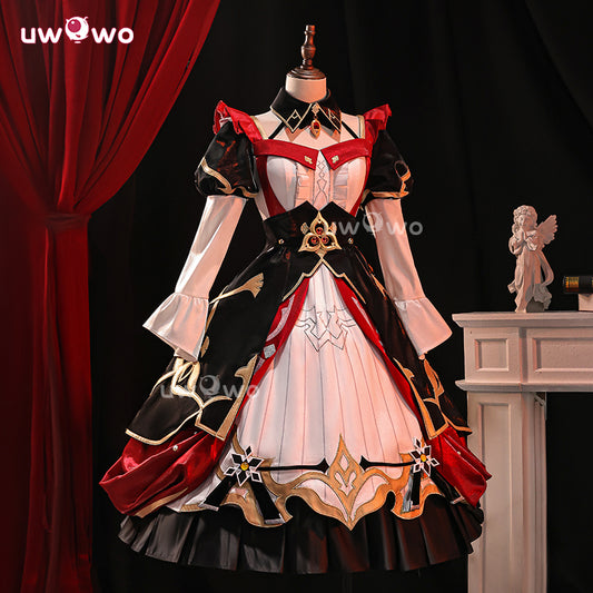 Uwowo Collab Series: Genshin Impact Old Sandrone 'Marionette' Long Skirt Rotatable Clockwork Cosplay Costume XS-2XL