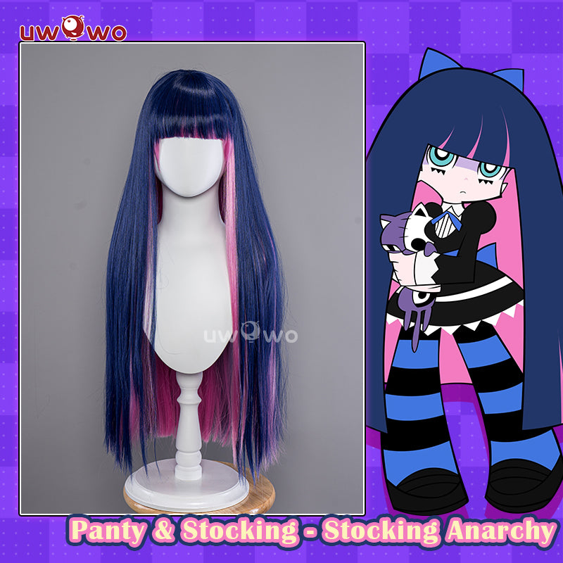 Uwowo Anime Panty Stocking With Garterbelt Cosplay Wig Stocking Anar uwowo-anime-panty-stocking-with-garterbelt-cosplay-wig-stocking-anar