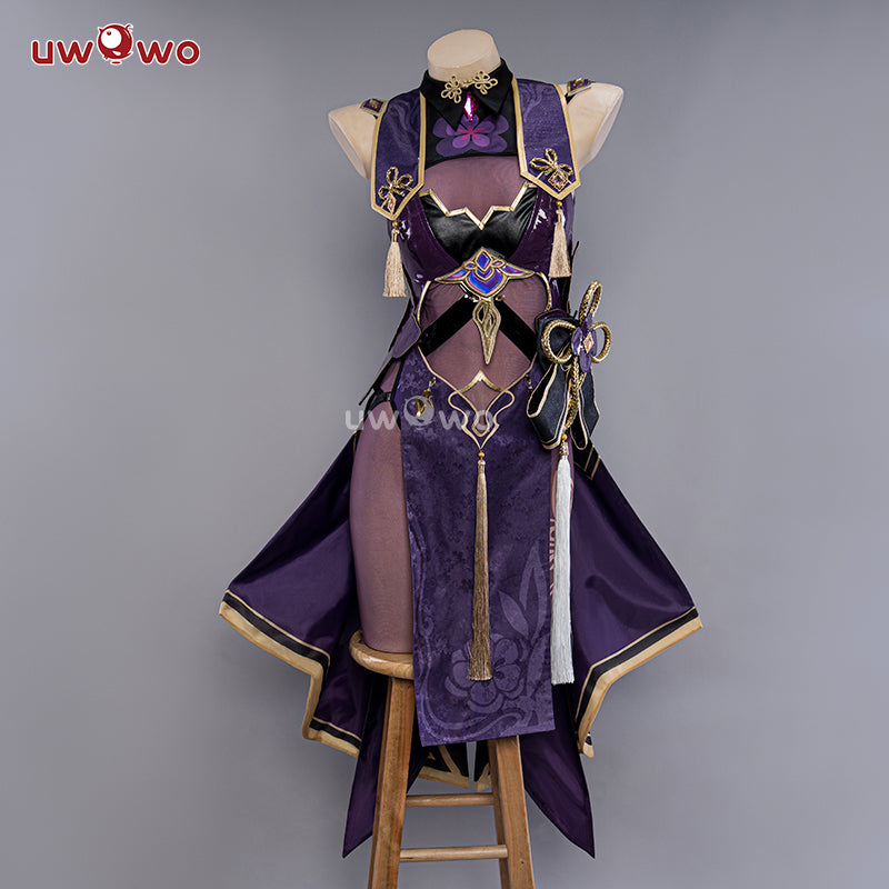 [Last Batch]【In Stock】Uwowo Honkai Impact 3: Raiden Mei Herrscher of Thunder's Outfit Aqueous Springtide Cosplay Costume