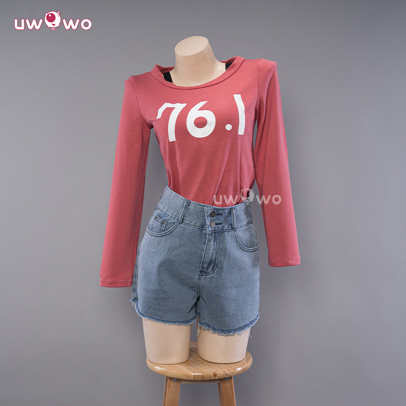 Uwowo Manga Anime Cosplay Power Casual T Shirt Cosplay Costume