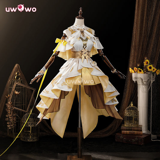 Uwowo Collab Series: Aglaea Kitty Series Honkai Star Rail Cosplay Costume S-2XL
