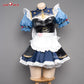 [Last Batch]【In Stock】Uwowo Genshin Impact Fanart Kamisato Ayaka Cute Maid Cosplay Costume