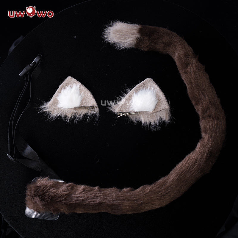 Uwowo Game Genshin Impact Lynette Cosplay Tail And Ears Prop