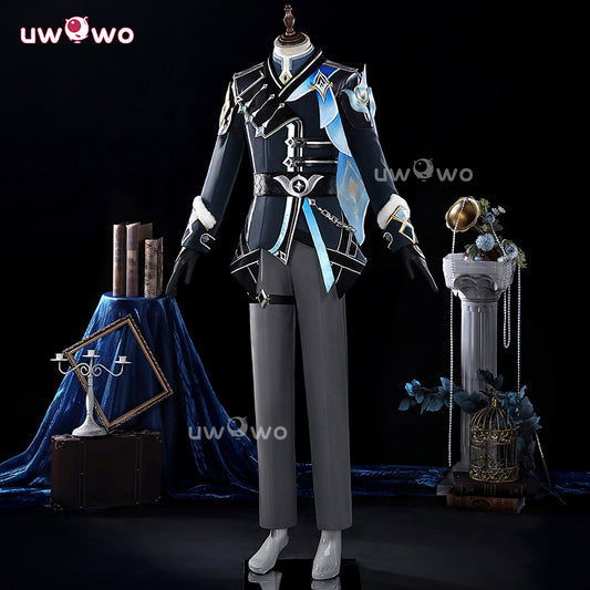 Uwowo Collab Series: Genshin Impact  Aether Night Hunt In Snow Cosplay Costume