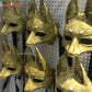 Uwowo Game Horror Game Fog Town Teen Girl/Fox Man Resin Fox Mask Cosplay Prop
