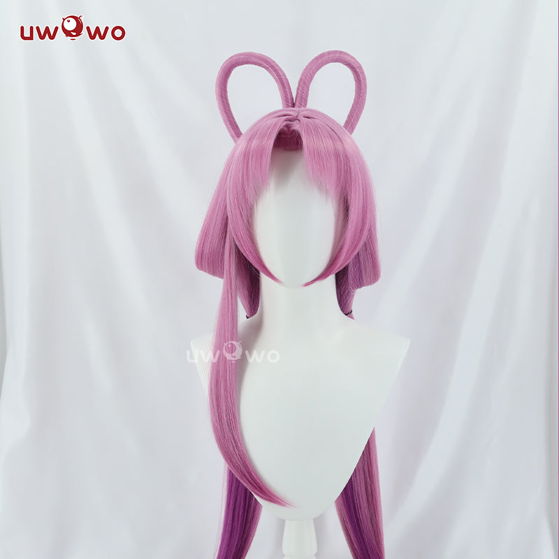 【Pre-sale】Uwowo Honkai Star Rail HSR Fuxuan Cosplay Wig Light Purple Long Hair