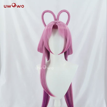 Uwowo Honkai Star Rail HSR Fuxuan Cosplay Wig Light Purple Long Hair