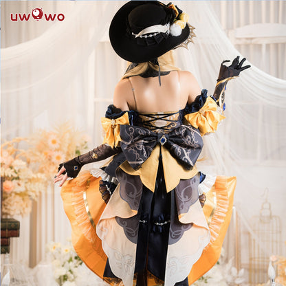 S-3XL INSTOCK Uwowo Genshin Impact Navia Fontaine Rococo Style Dress Cospaly Costume