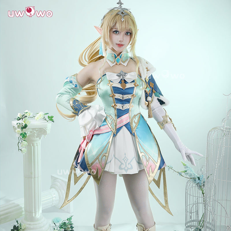 Uwowo Collab Series: Genshin Impact Snezhnaya Vesna Cosplay Costume Size XS-XXL