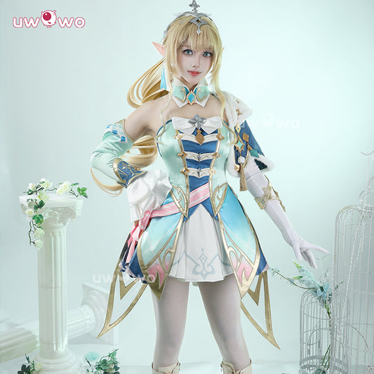 Uwowo Collab Series: Genshin Impact Snezhnaya Vesna Cosplay Costume Size XS-XXL