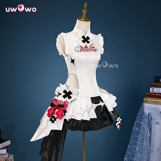 Uwowo Collab Series: V Singer Twin Tails Racing 2026 Cafe Ver. Cosplay Cosutme S-3XL