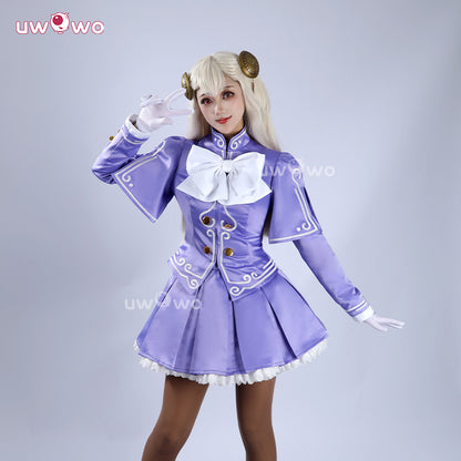 Uwowo Collab Series: Game SF Ingrid Uniform Dress Fighter Cosplay Costume XS-3XL
