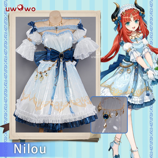【In Stock】Uwowo Genshin Impact x GIGO Collab Nilou Dress Cosplay Costume