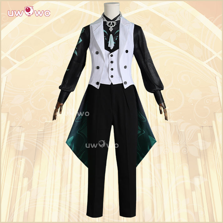 Uwowo Collab series: Game Genshin Impact Albedo Concert Cosplay Costume