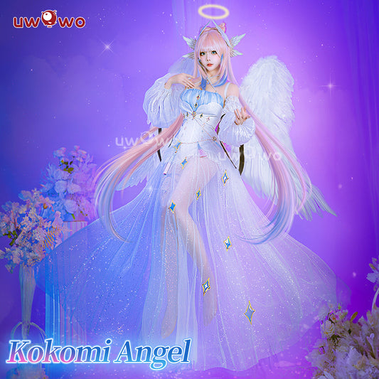 [Last Batch]【In Stock】Exclusive Uwowo Genshin Impact Fanart Kokomi Angel Dress Cosplay Costume
