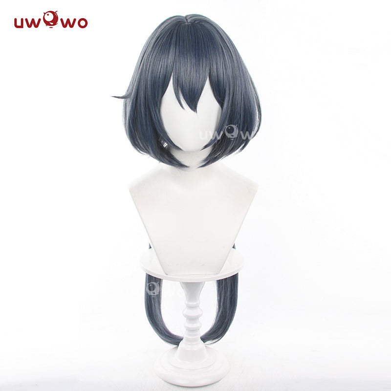 【Pre-sale】Uwowo Game Honkai Star Rail HSR Yunli Yun Li Cosplay Wig Long Dark Blue Hair