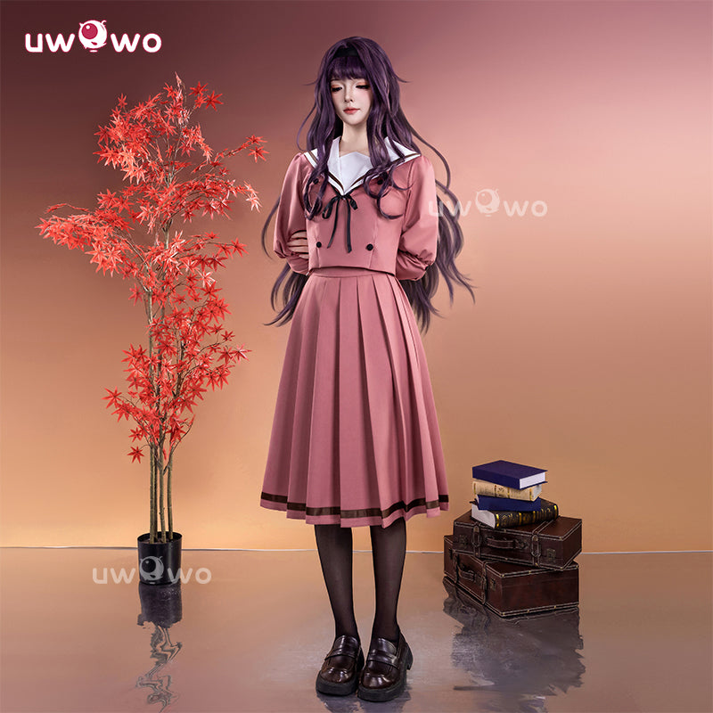 Uwowo Collab Series: Anime Kaoruko Waguri Kaoru Hana wa Rin School Uniform Cosplay Costume S-XL