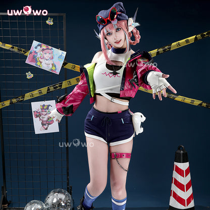 Uwowo Collab Series: Game OW J-Pop Collab Juno Cosplay Cosutme XS-2XL