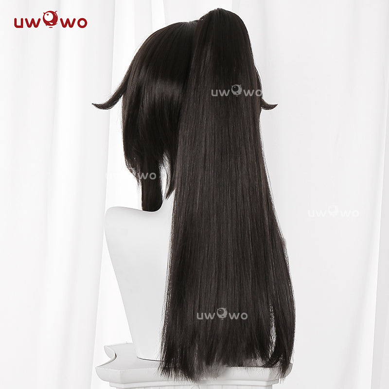 【Pre-sale】Uwowo Game Zenless Zone Zero/ZZZ Nekomata Nekomiya Mana Cosplay Wig  Long Dark Brown Hair