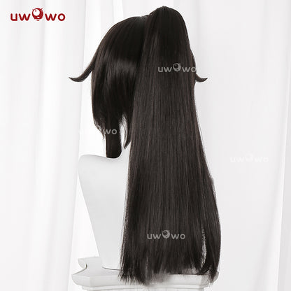 Uwowo Game Zenless Zone Zero/ZZZ Nekomata Nekomiya Mana Cosplay Wig  Long Dark Brown Hair