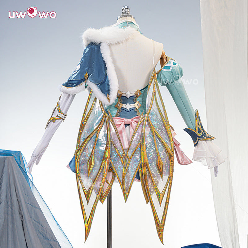 Uwowo Collab Series: Genshin Impact Snezhnaya Vesna Cosplay Costume Size XS-2XL