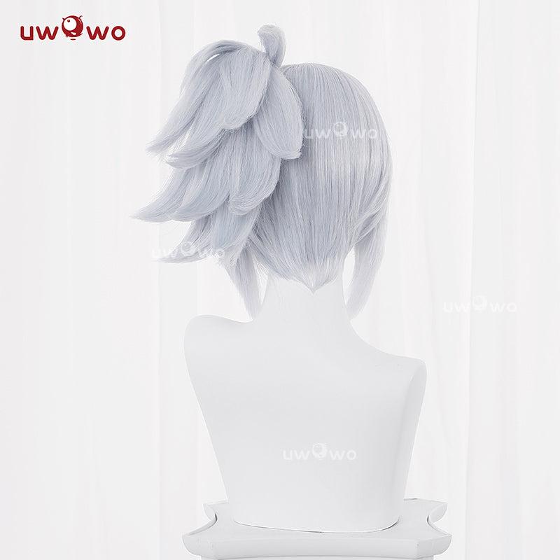 【Pre-sale】Uwowo Game Zenless Zone Zero/ZZZ Soldier 11 Cosplay Wig Middle Silver Hair