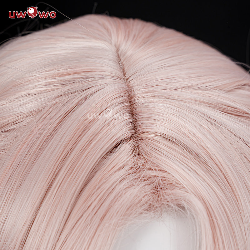 【Pre-sale】Uwowo Honkai: Star Rail Jiao Qiu Jiaoqiu Cosplay Wig Long Light Pink Hair