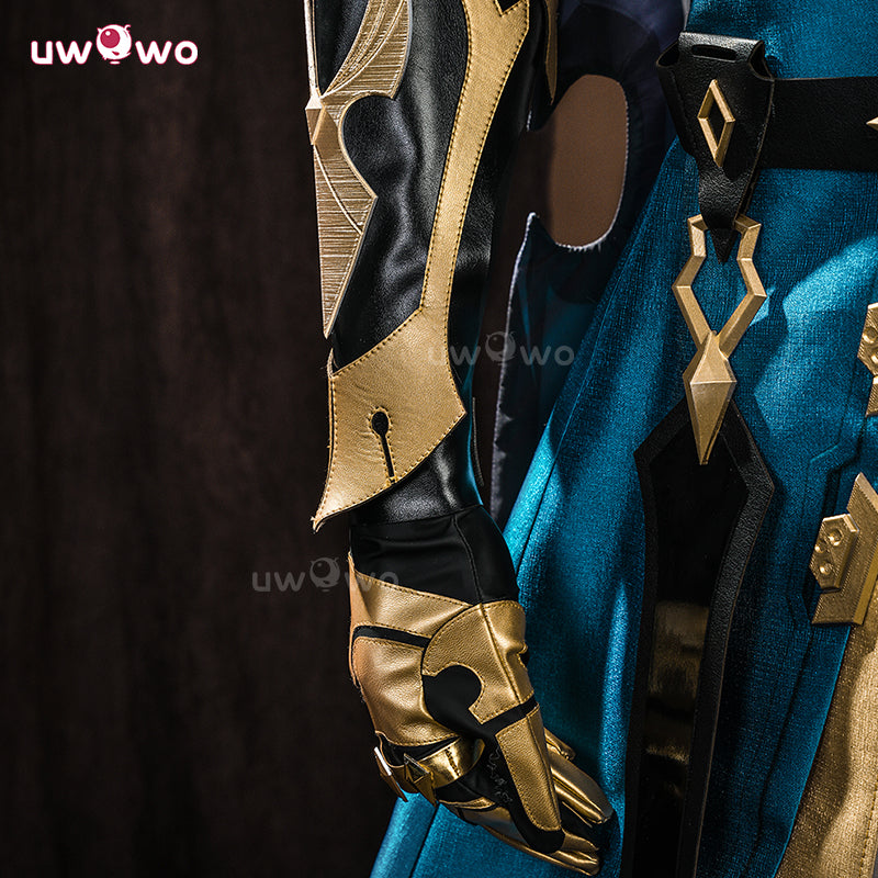 Uwowo Collab Series: Genshin Impact Varka Mondstadt Male Cosplay Costume XS-2XL