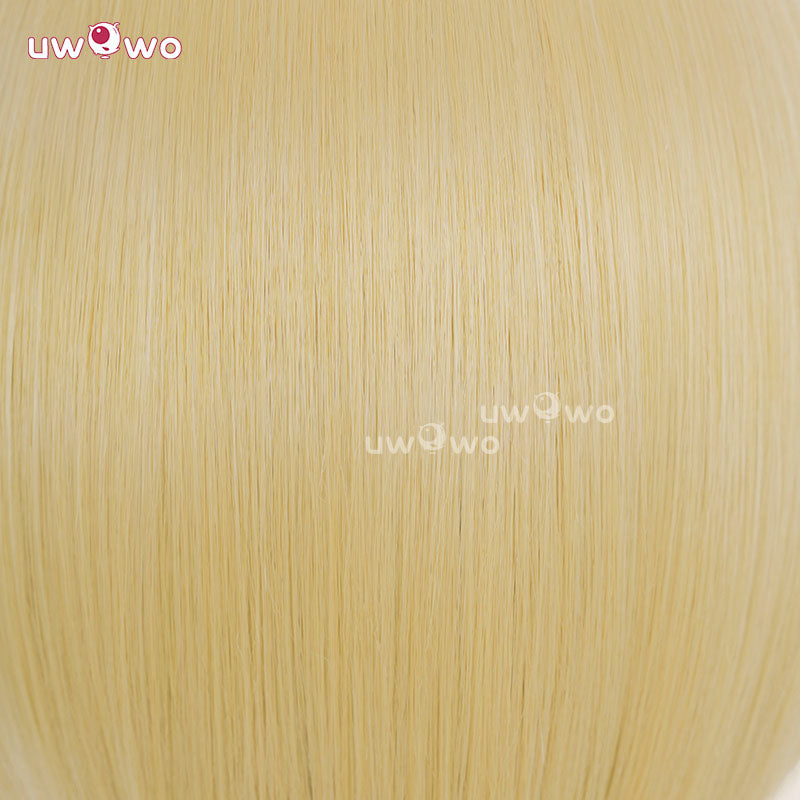 Uwowo Genshin Impact Jahoda Cosplay Wig Middle Green Hair