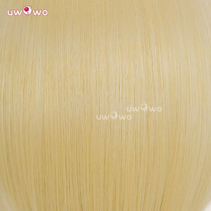 Uwowo Genshin Impact Jahoda Cosplay Wig Middle Green Hair