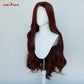 Uwowo Monster High Clawdeen Wolf Cosplay Wig Long Brown Hair