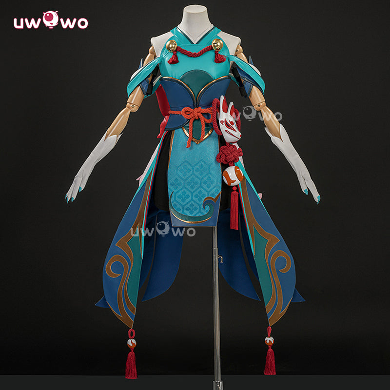Uwowo Collab Series: Overwatch 2 Inari Kiriko Skin Yokai Cosplay Cosutme XS-2XL