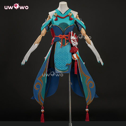 Uwowo Collab Series: Overwatch 2 Inari Kiriko Skin Yokai Cosplay Cosutme XS-2XL