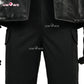 Uwowo Collab Series: Game Tactical Techwear Combat Coat Male Cosplay Costume XS-3XL