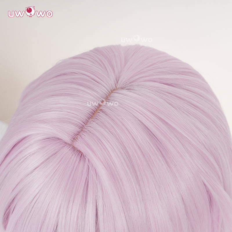 Uwowo Honkai: Star Rail Evernight Cosplay Wig Long Pink Hair