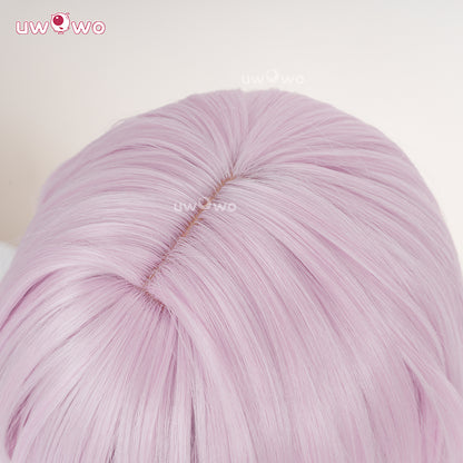 Uwowo Honkai: Star Rail Evernight Cosplay Wig Long Pink Hair