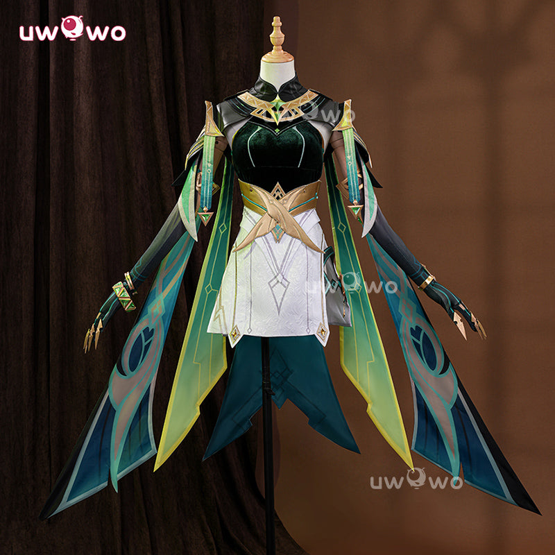 Uwowo Collab Series: Upgrade Genshin Impact Nefer Nod-Krai Cosplay Costume XS-2XL