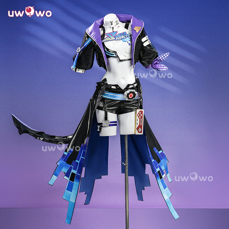 Uwowo Collab Series: Sparxie Game Honkai Star Rail LV999 Silver Wolf SP Cosplay Costume XS-2XL