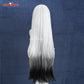 Uwowo Game Honkai: Star Rail Boothill Cosplay Wig Long Black Hair