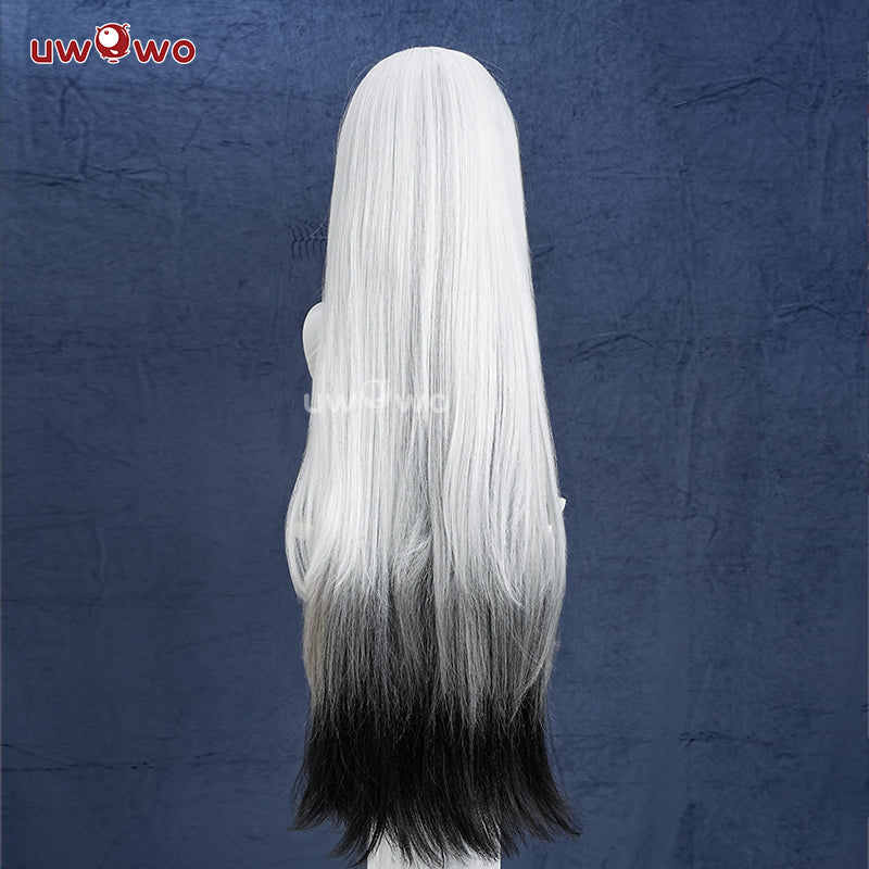 Uwowo Game Honkai: Star Rail Boothill Cosplay Wig Long Black Hair