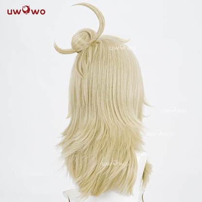 Uwowo Game Zenless Zone Zero ZZZ Piper Wheel Cosplay Wig Long Yellow Hair