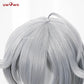 Uwowo Game Zenless Zone Zero/ZZZ Wise Cosplay Wig Short Grey Hair