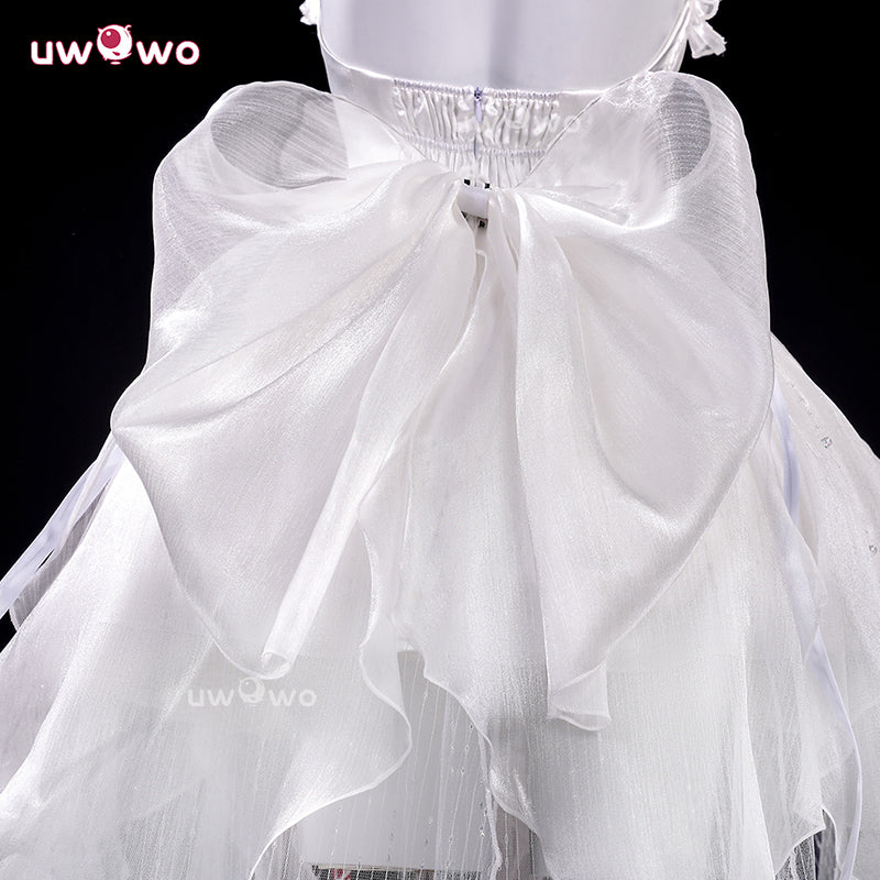 Uwowo Collab Series: Phrolova White Melody Gown Wuthering Waves WuWa Cosplay Costume XS-2XL