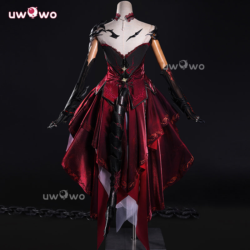 Uwowo Collab Series: Love and Deepspace MC's Combat Outfits Scarlet Passion Abysm Sovereign Cosplay Costume