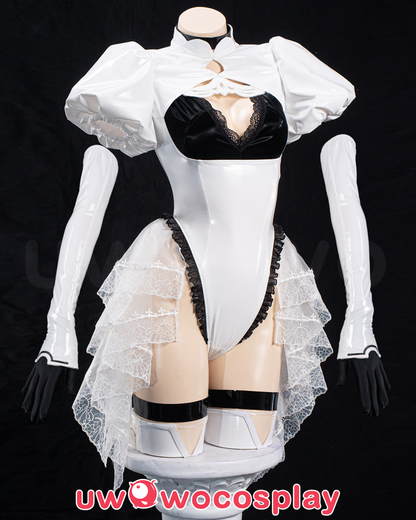 AUG PRESALE CONFIRMED Uwowo Azur Lane Collab 2B [B]rief respite Cosplay Costume