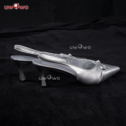 UWOWO Game Zenless Zone Zero/ZZZ Remielle Dan White Angel Cosplay Shoes